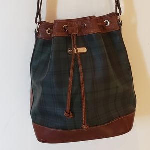 "Ralph Lauren" vintage Boston style bucket bag